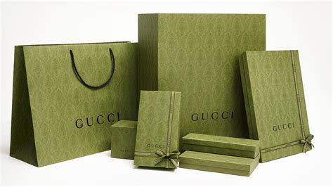 gucci biodegradable packaging.